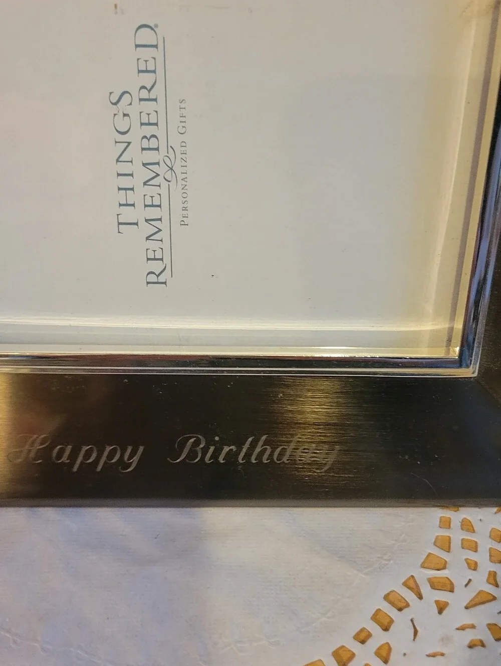 To Grandma With Love Happy Birthday Things Remembered Silver Picture Frame